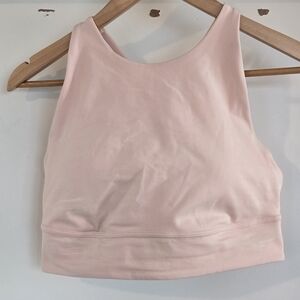 Soft Pink Cropped Tank